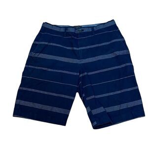 Banana Republic Emerson Short flat front navy